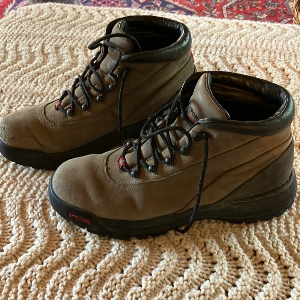 Rockport womens 9.5 hiking leather boot lightweight sturdy quality - Picture 4 of 12